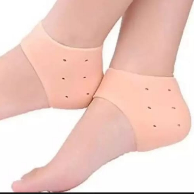 1pair (2PCs) silicon gel heel crack protector