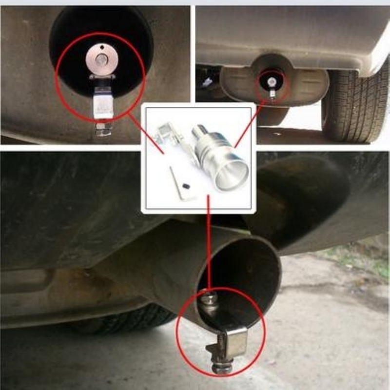 Turbo Sound Whistle Muffler Exhaust Pipe