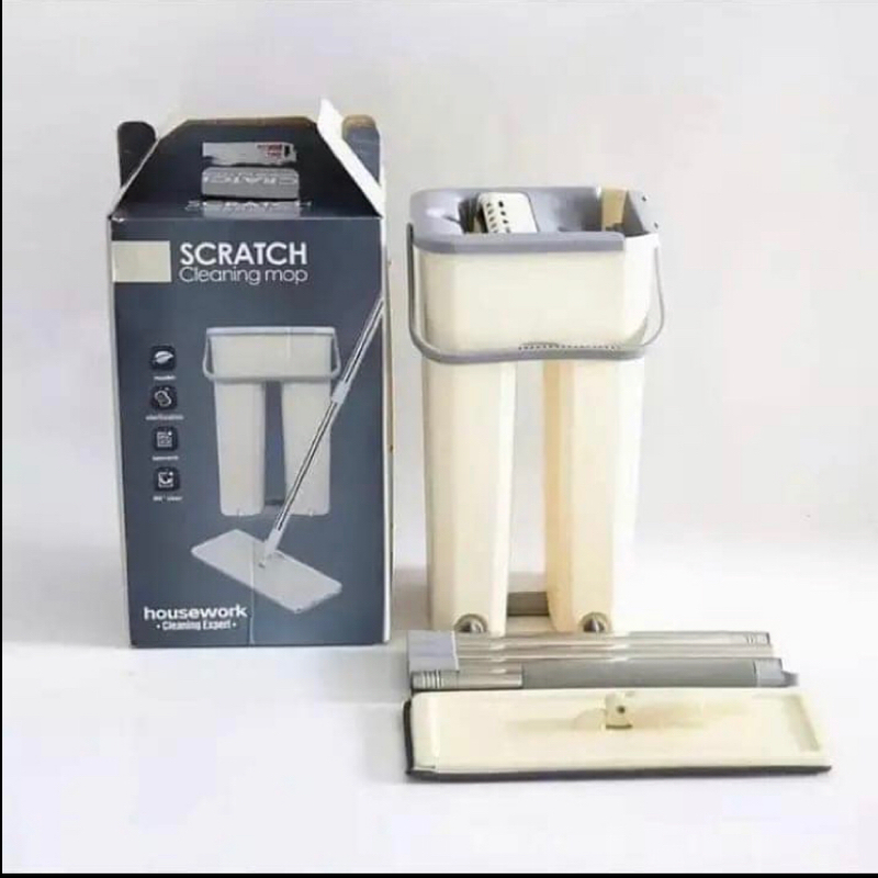 Royal Scratch Flat Mop Bucket