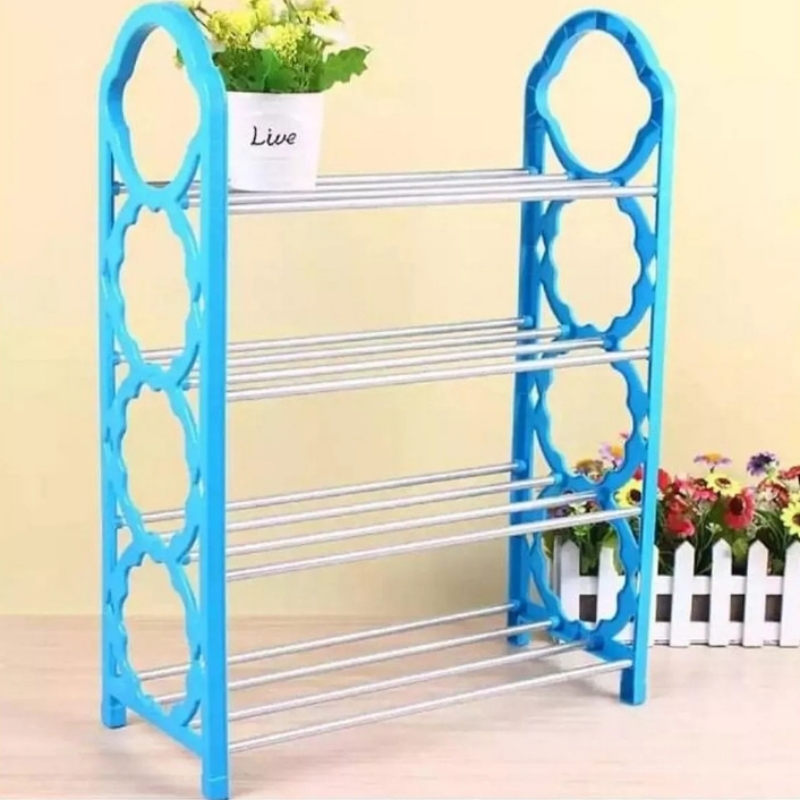 The drawing room store able shoe rack 4 layers shoe stand