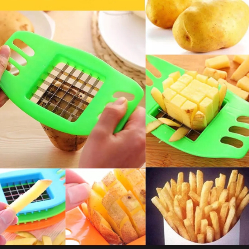 Potato cutter french fries chips stainless steel slicer chopper making  too