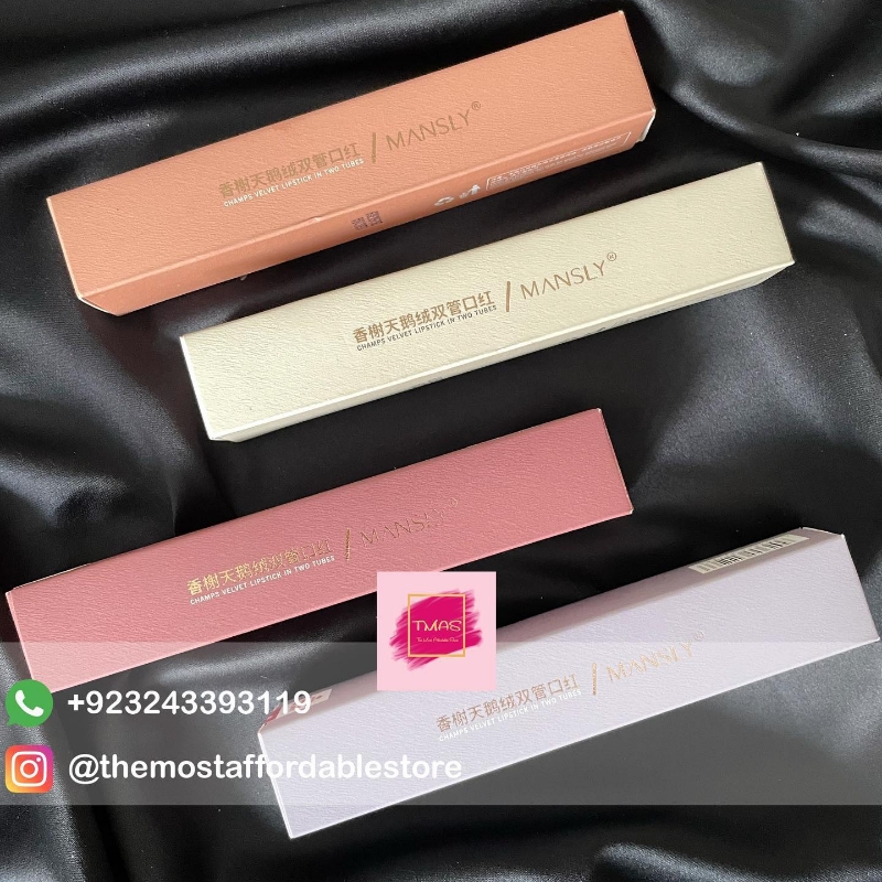 Mansly 2 in 1 lipstick tube