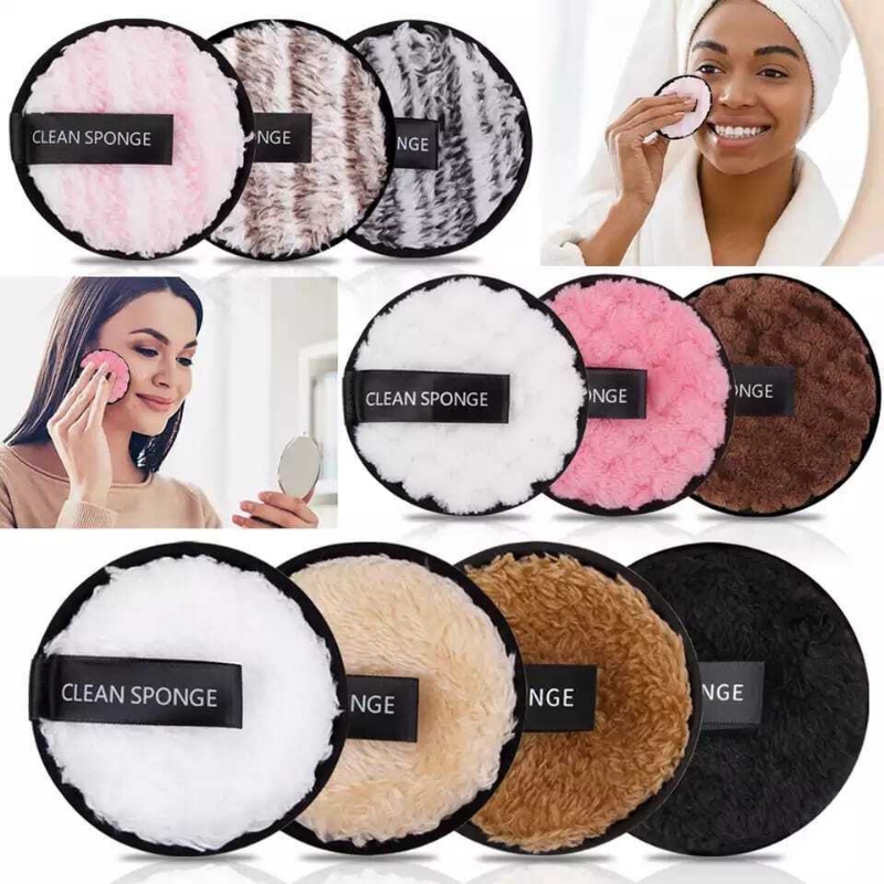Reusable Make-up Remover Pads (random Color)