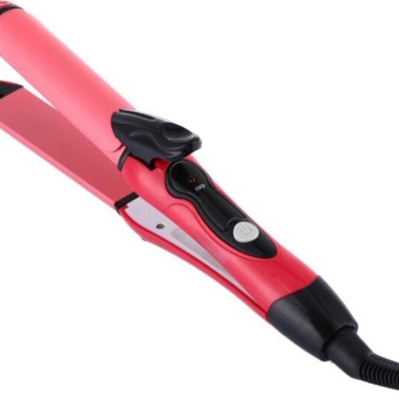 Nova 2 In 1 Hair Curler And Hair Straightener