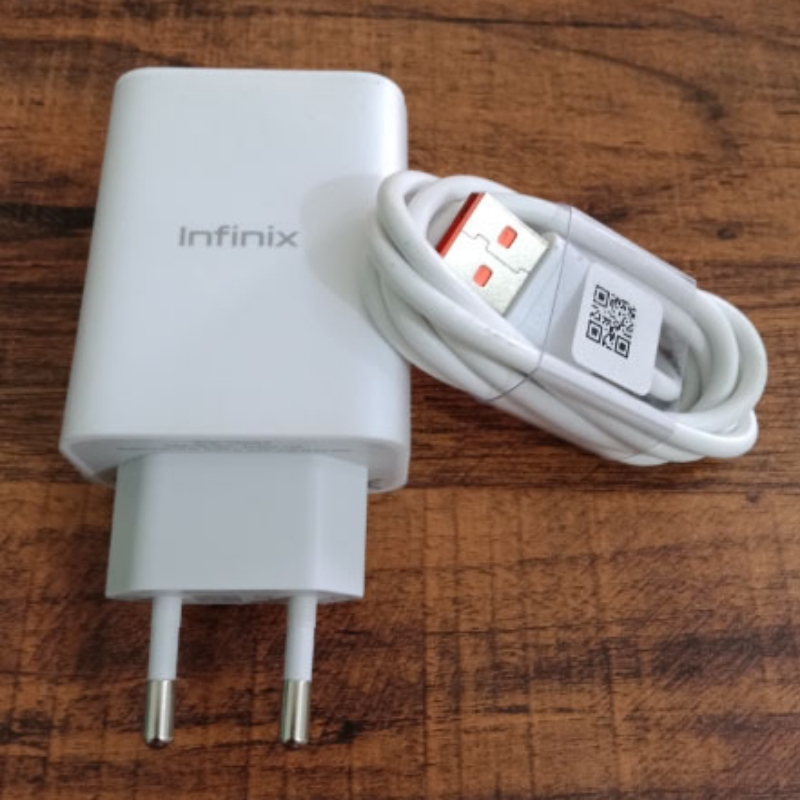 Infinix 33 Watt Original Charger - Infinix 33 Watt Box Pulled Adaptor