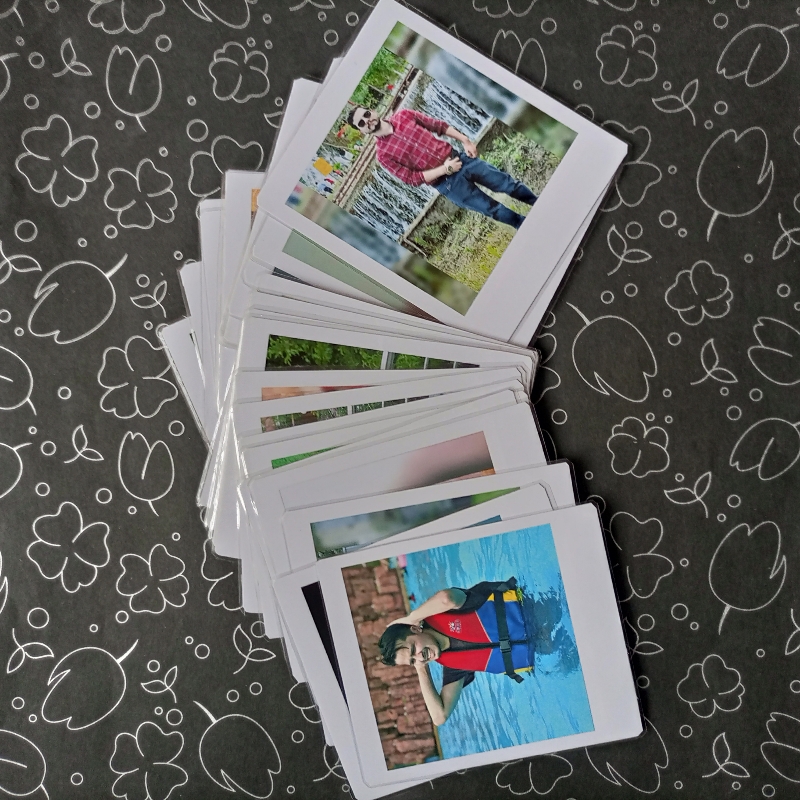 Polaroid Pictures With Fairy Lights And 20 Clip For Birthday