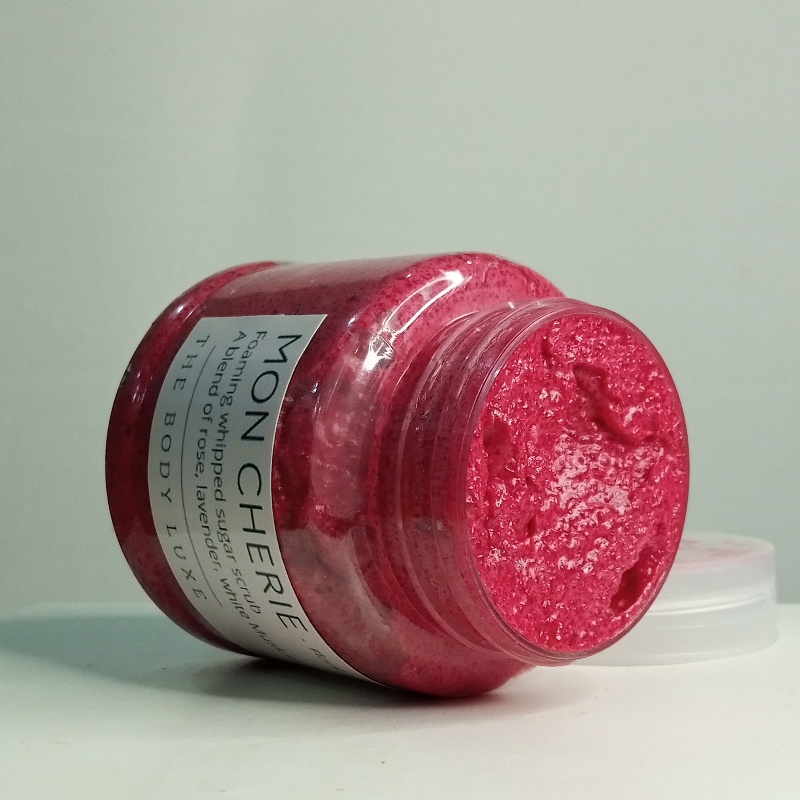 Mon Cherie - Floral affair body scrub Regular Size.