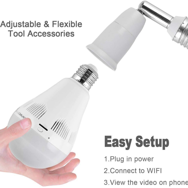PANORAMIC Bulb Camera 960P HD(IP Wireless Camera)
