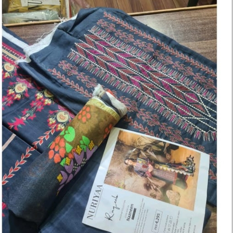 3 pcs nuriyaa khaddar collection