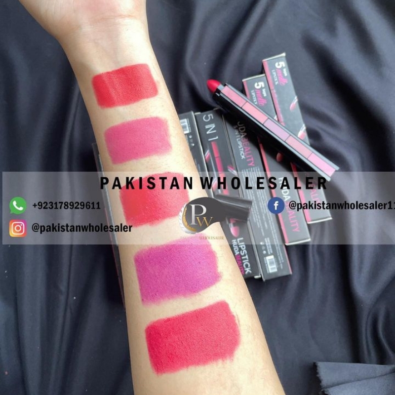 HUDA BEAUTY 5 in 1 LIPSTICKS 
