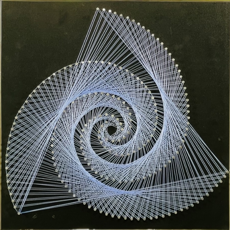String Art Spiral