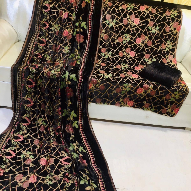 3 pcs plachi velvet suit