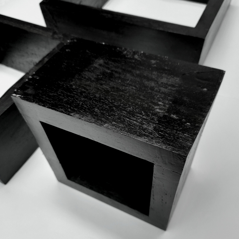 MS pk wooden box shelves, wall mounted shelves,