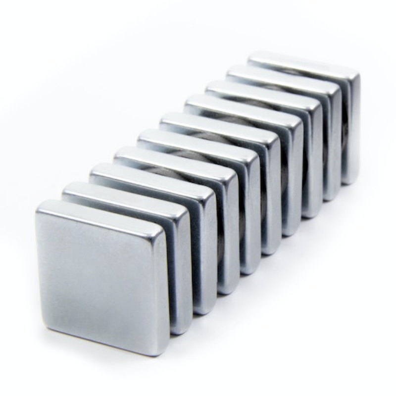 Strong Neodymium Disc Magnets 21mm X 4.5mm Black in color