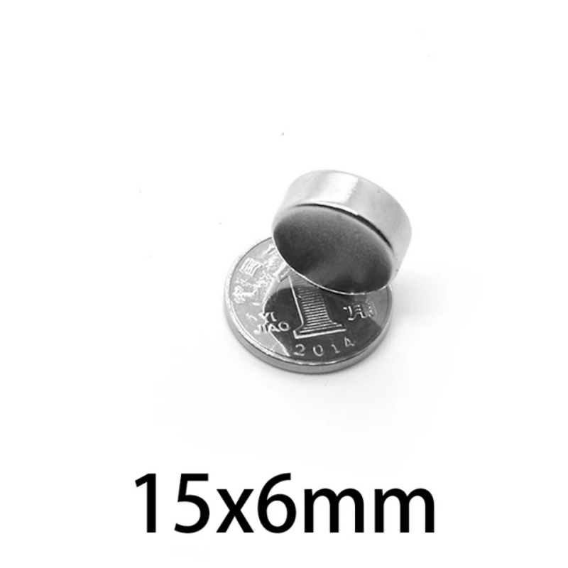 15x6mm Circular Magnets sheet 15mmx6mm Round Neodymium Magnet Strong N35 15