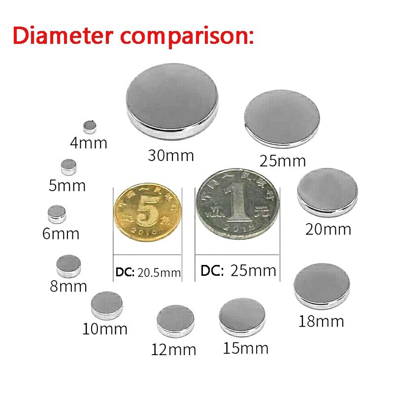 15x6mm Circular Magnets sheet 15mmx6mm Round Neodymium Magnet Strong N35 15