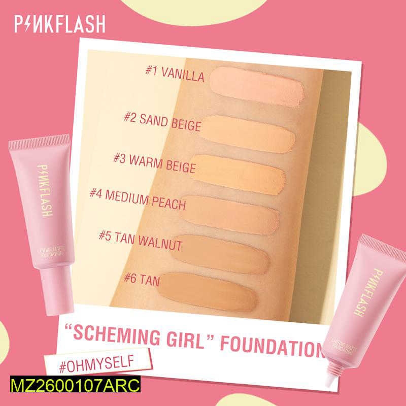 Pink Flash Lasting Matte Foundation (Vanilla)