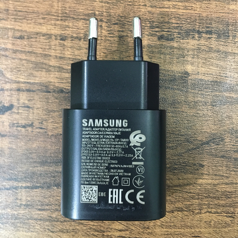 Samsung 25W Super Fast Charger EP-TA800