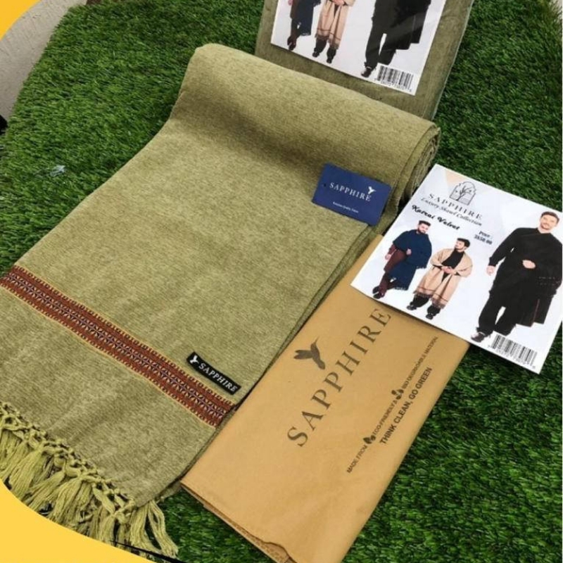 Man'Shawl Velvet Wool