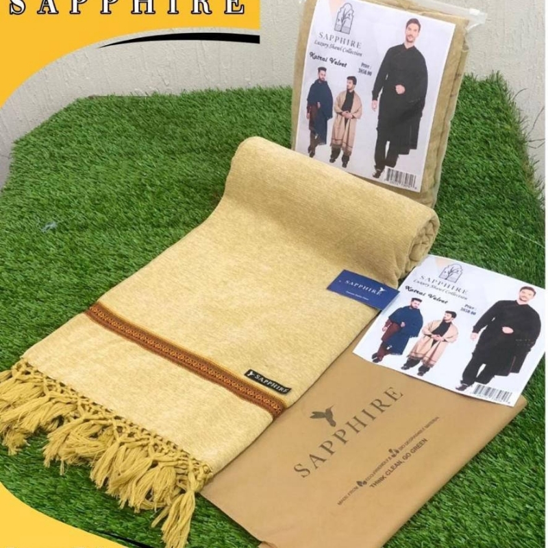 Man'Shawl Velvet Wool