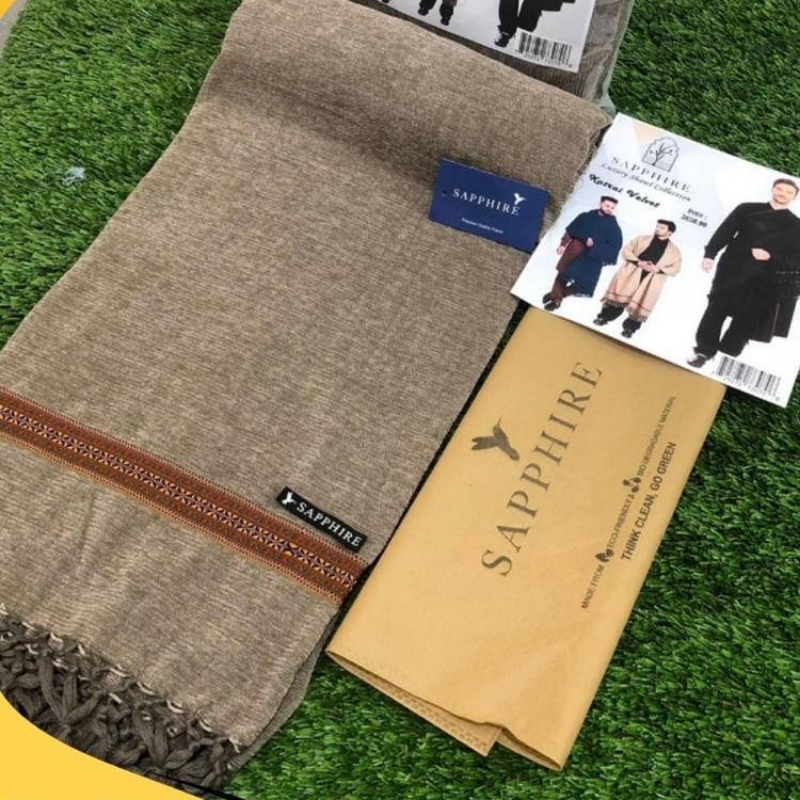 Man'Shawl Velvet Wool