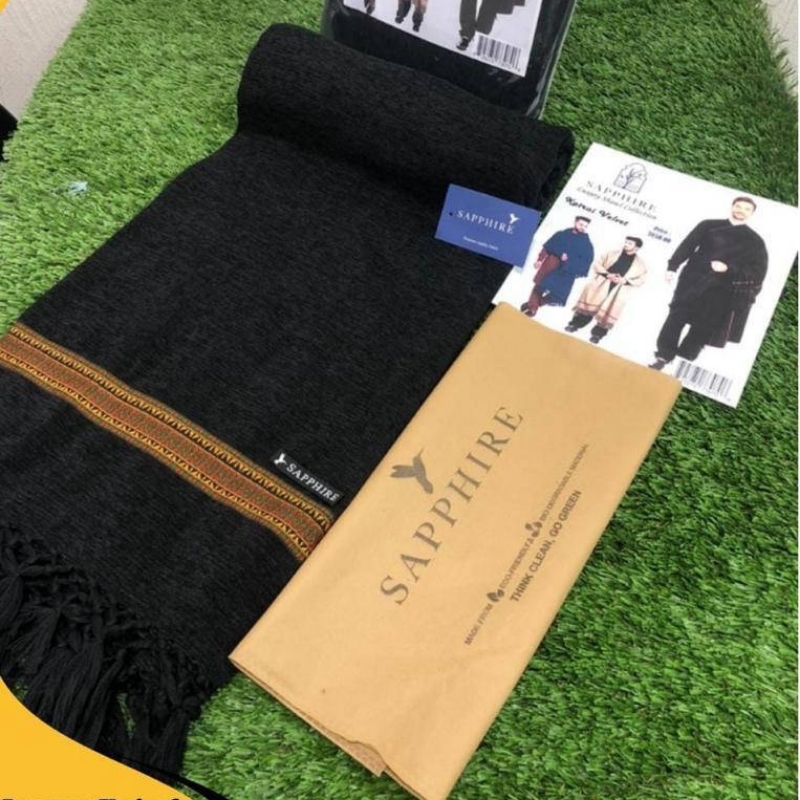Man'Shawl Velvet Wool