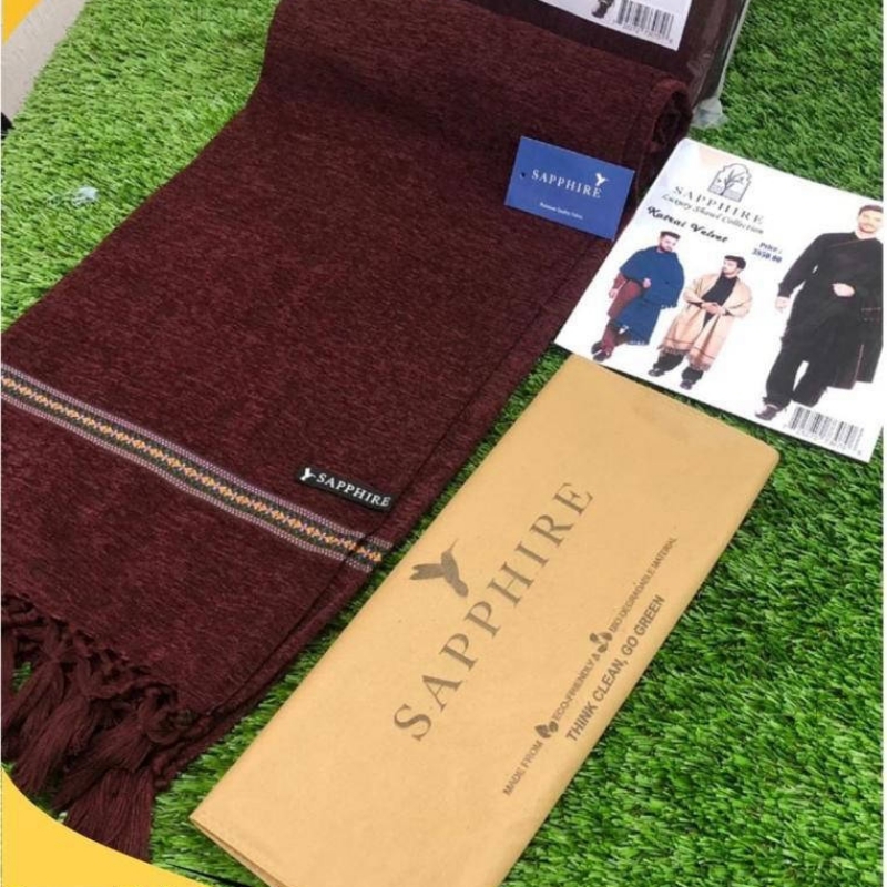 Man'Shawl Velvet Wool