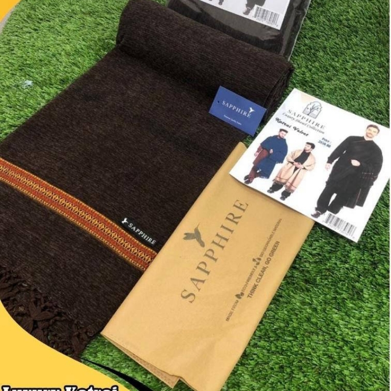 Man'Shawl Velvet Wool