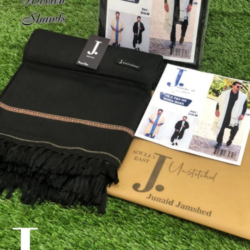 Man's Shawls Wool Fabric