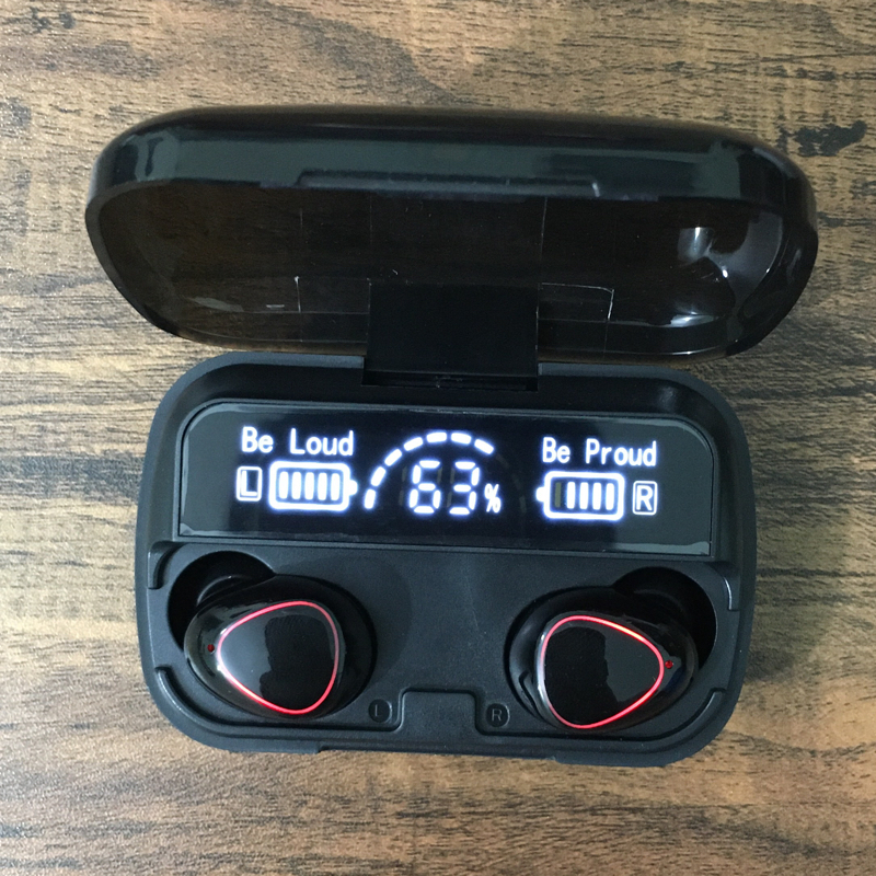 M10 TWS Wireless Gaming Earbuds with power Bank Bluetooth V5.1
