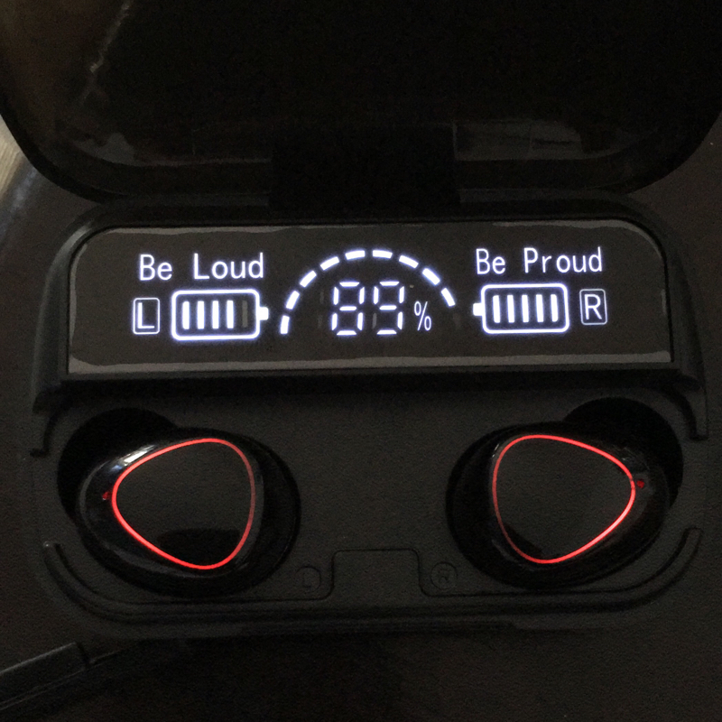 M10 TWS Wireless Gaming Earbuds with power Bank Bluetooth V5.1