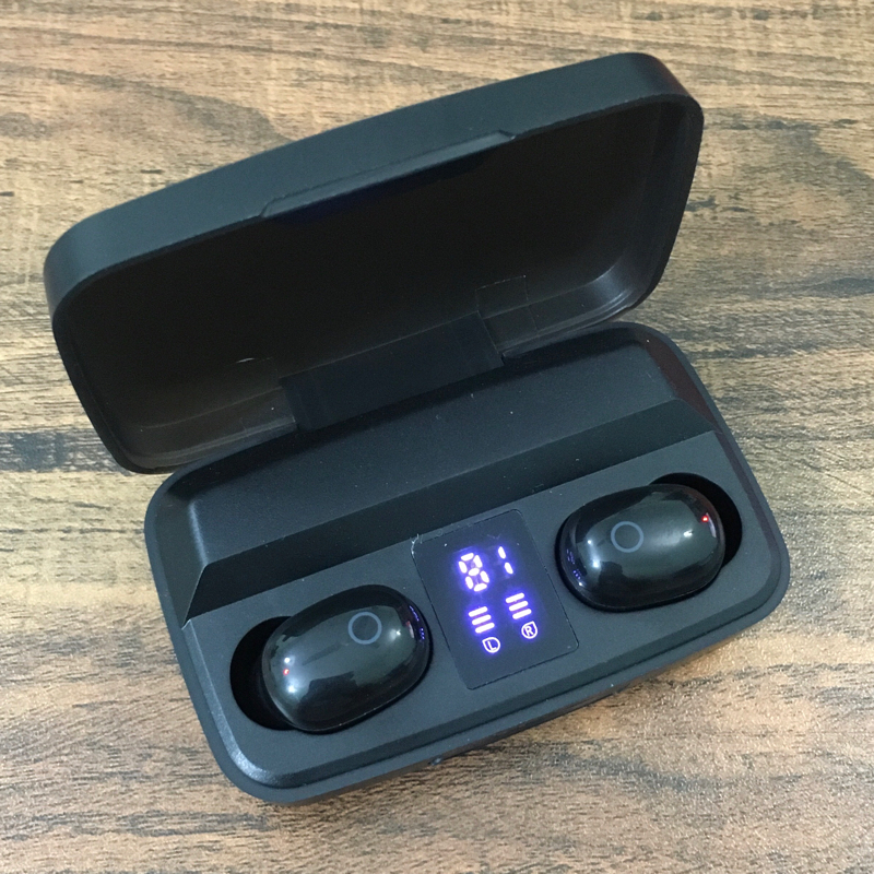 MI A10S TWS Headset Wireless Earbuds with Display Screen and Power Bank