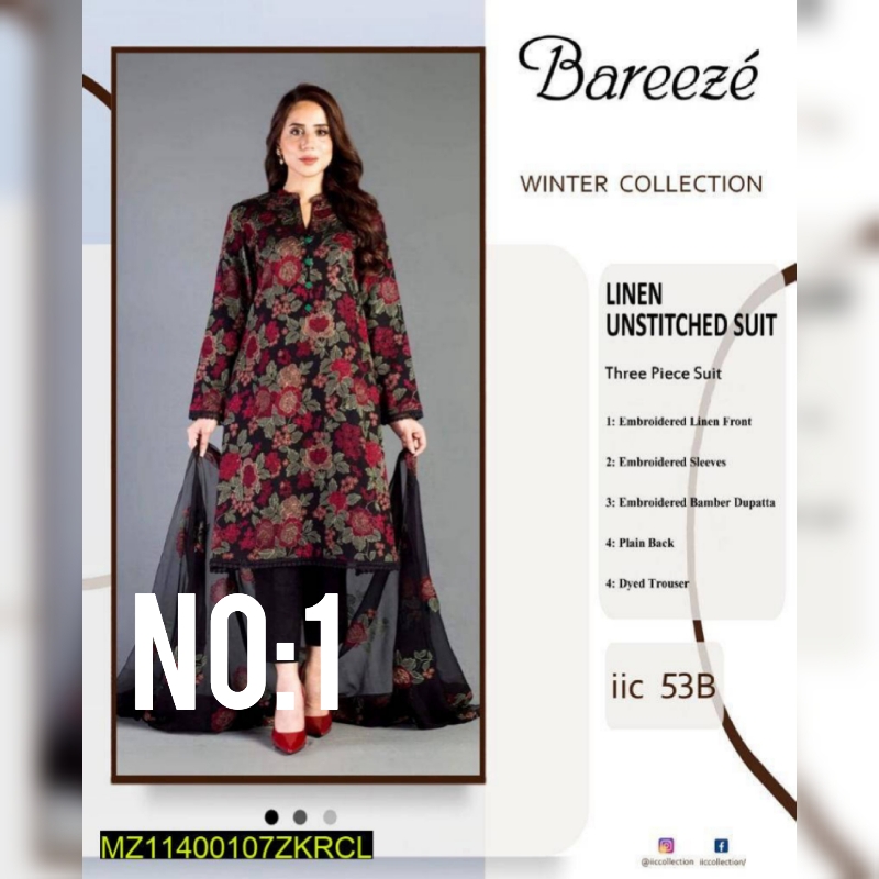 Inspired By Bareeze Luxury Embroidery Collection
