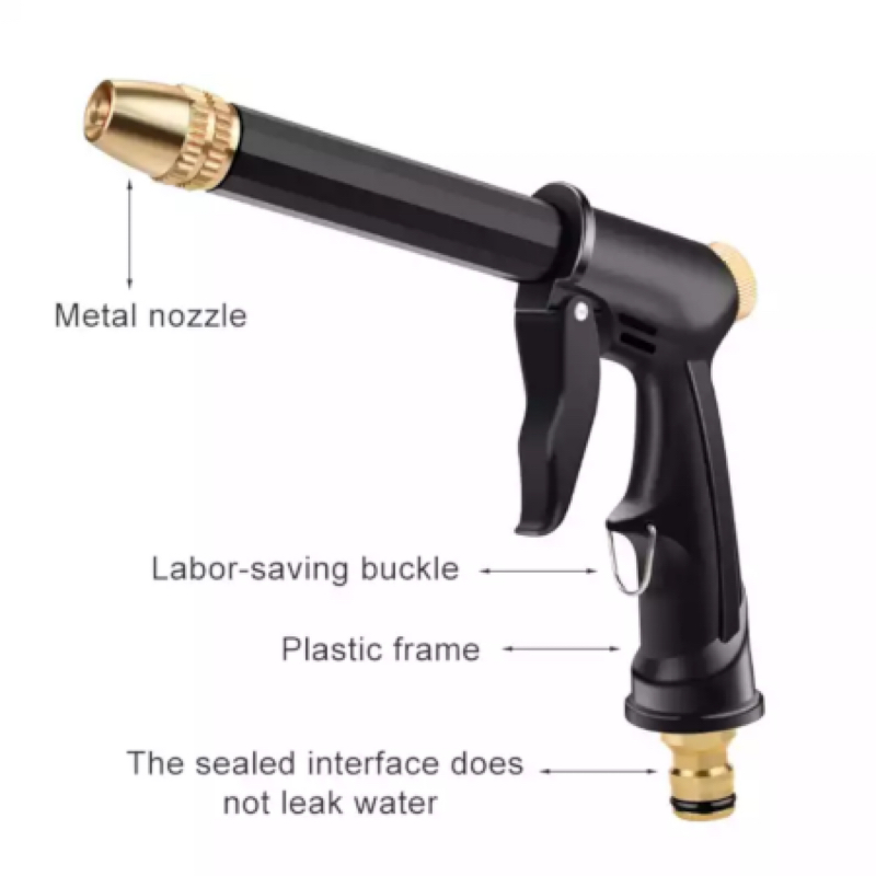 PORTABLE HIGH-PRESSURE METAL WATER GUN NOZZLE
