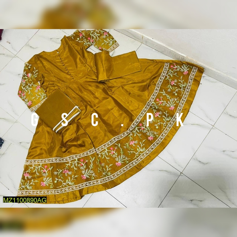 Long Maxi For Woman Luxury Embroidery