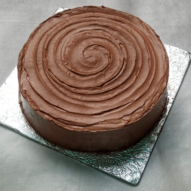 Dark chocolaty cake