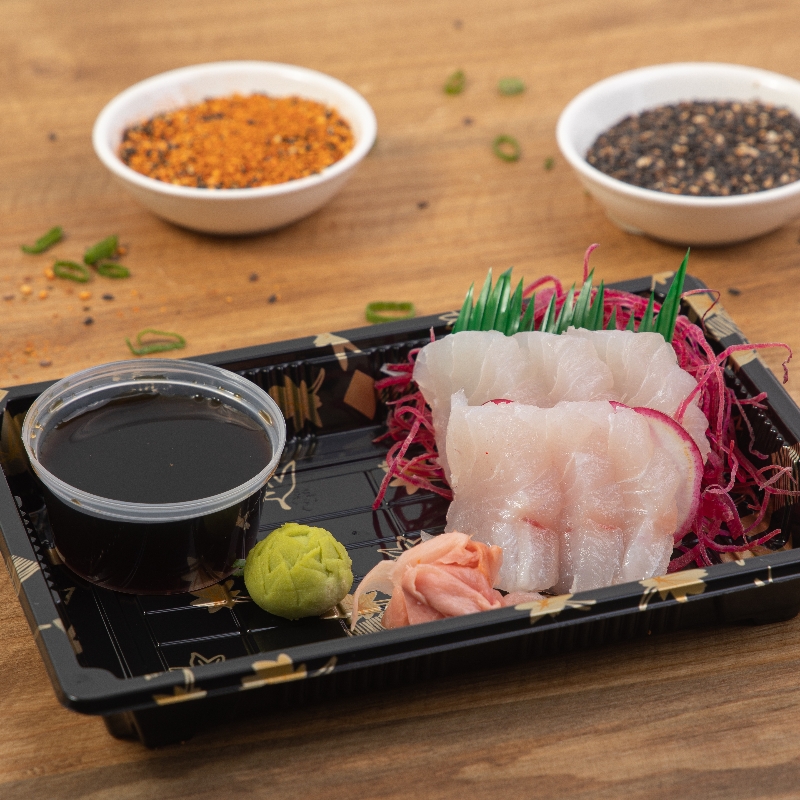 Red Snapper Sashimi 6 Pieces