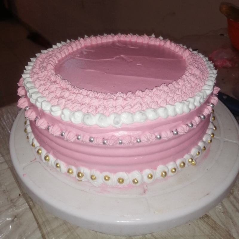 Birthday Ice Cake 600 Rs Per Pound