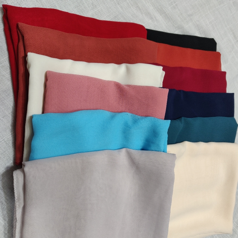 Turkish Georgette chiffon stoler Hijab Scarf,