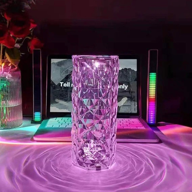 Diamond crystal lamp
