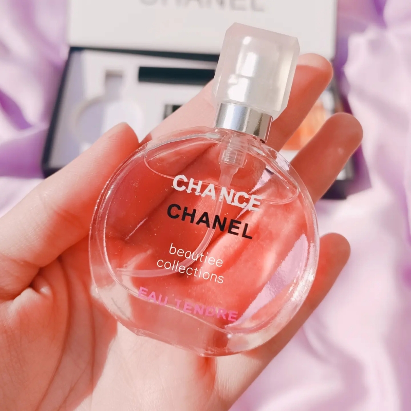 Chanel Perfume and Makeup Gift Box 