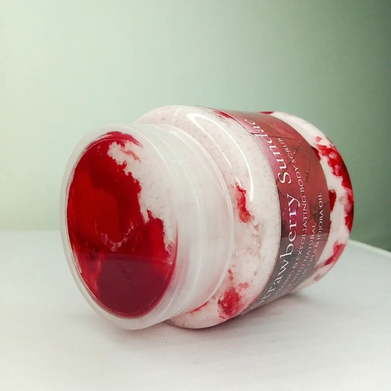 Strawberry Sundae Exfoliating Body Scrub With Strawb Fudge (Reg)