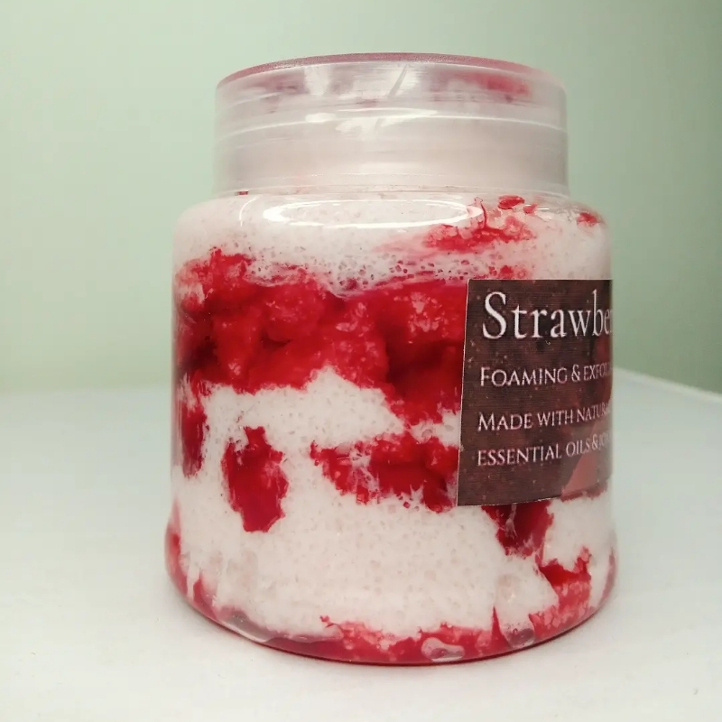 Strawberry Sundae Exfoliating Body Scrub With Strawb Fudge (Reg)
