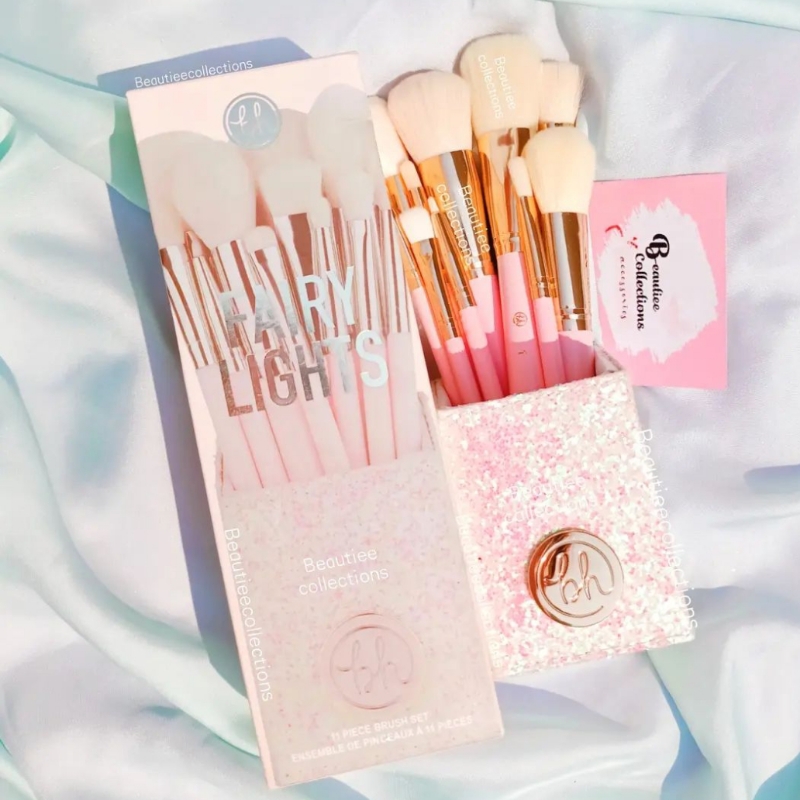 Bh cosmetics fairy lights brushes set with holder