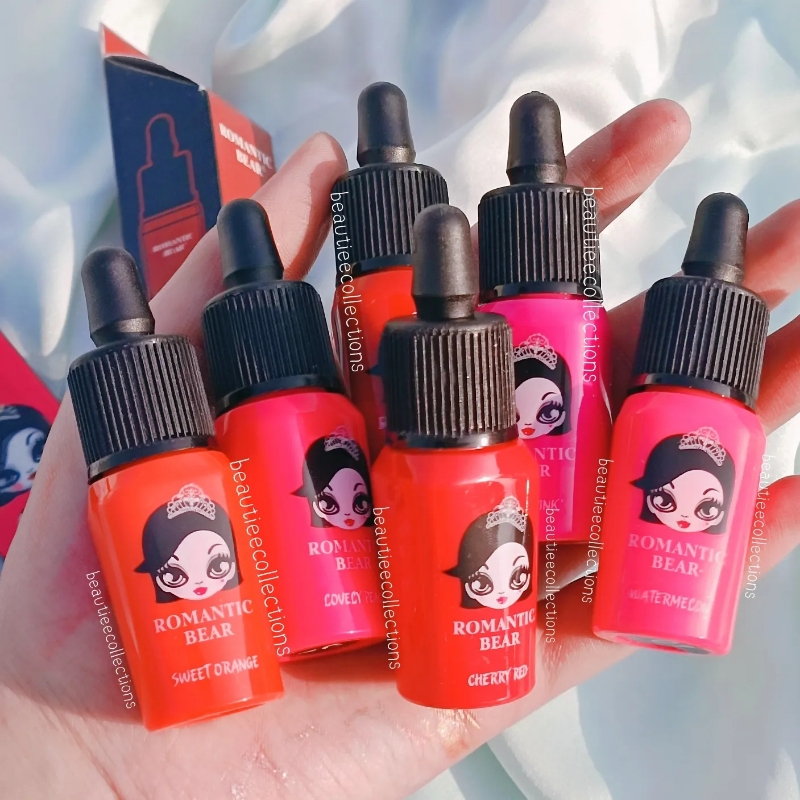 Romantic bear lip tints /tinted gloss (6)