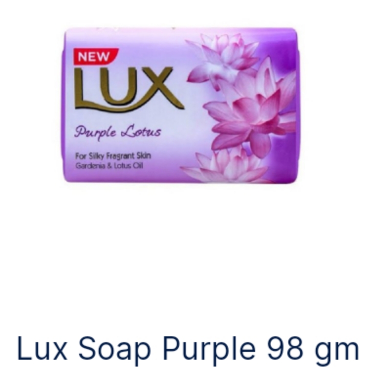 Lux Soap purple 98gm