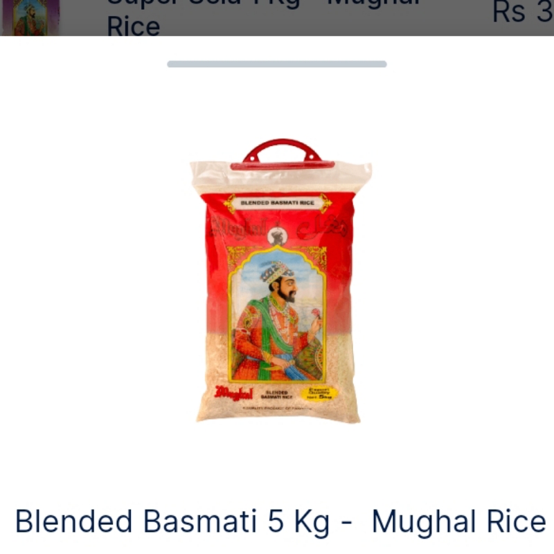 Blended basmati 5kg Mughal Rice