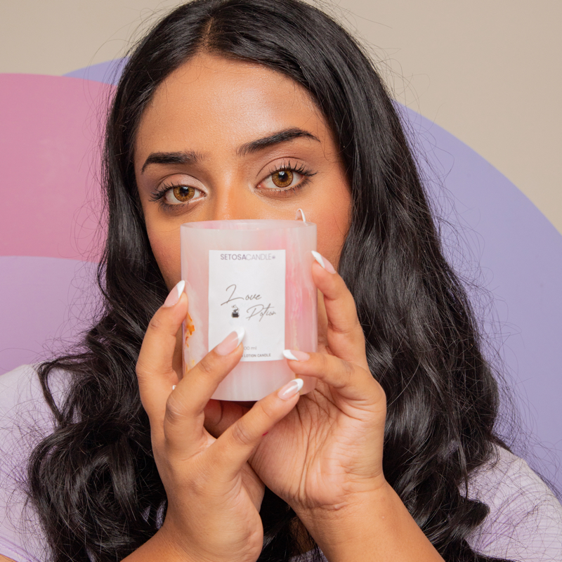 Love Potion Lotion Candle