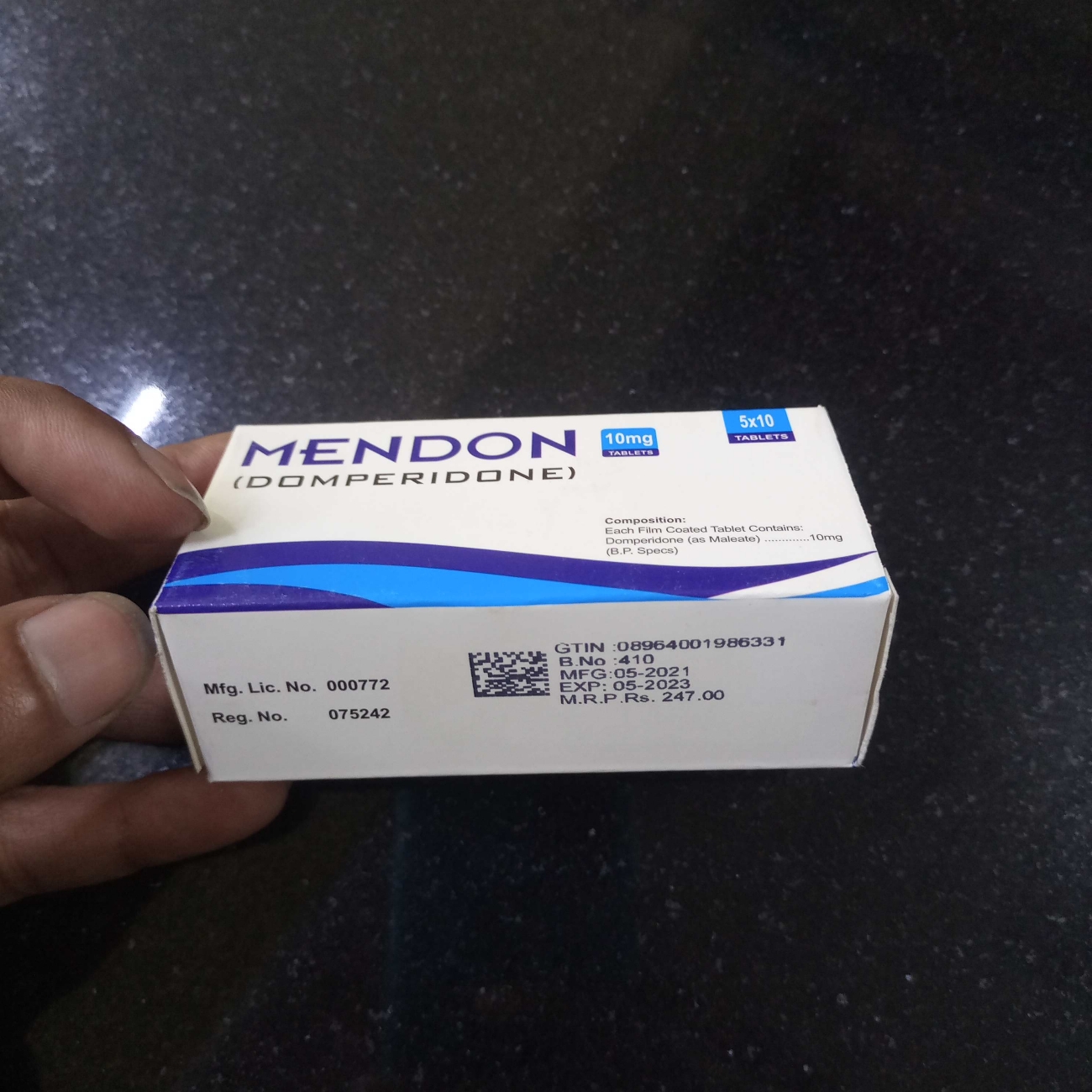 TAB MENDON  DOMPARIDOM  ONE TABLET