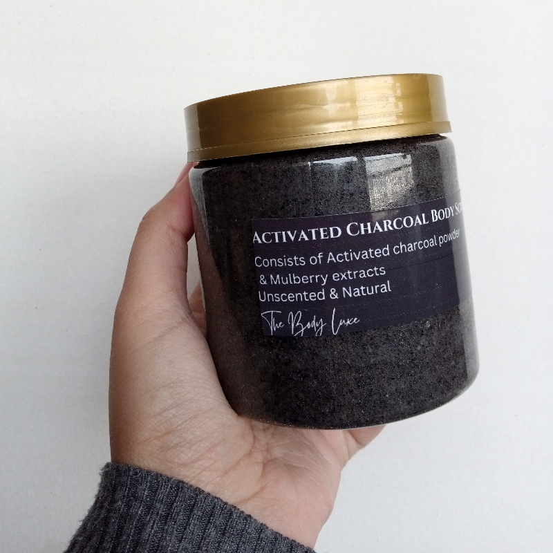 Activated Charcoal Jumbo Body Scrub